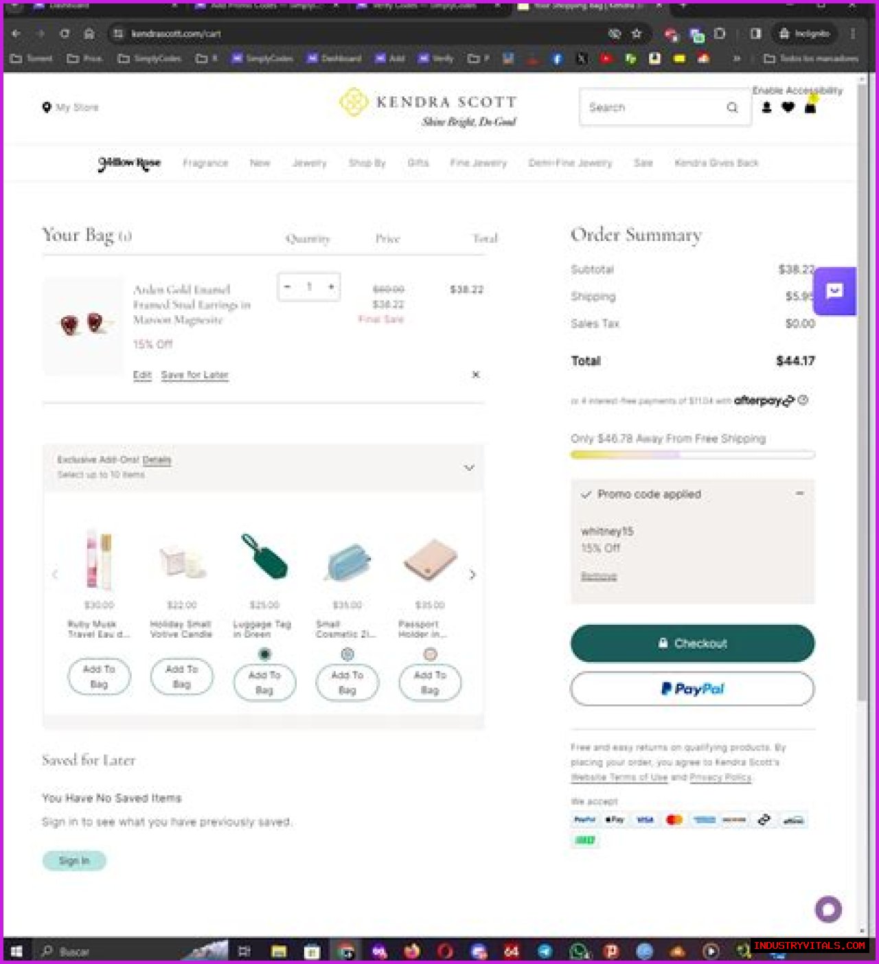 +15 OFF • Kendra Scott Coupon Code • Valid February 2024