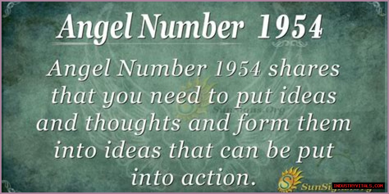 
ANGEL NUMBER 1954
