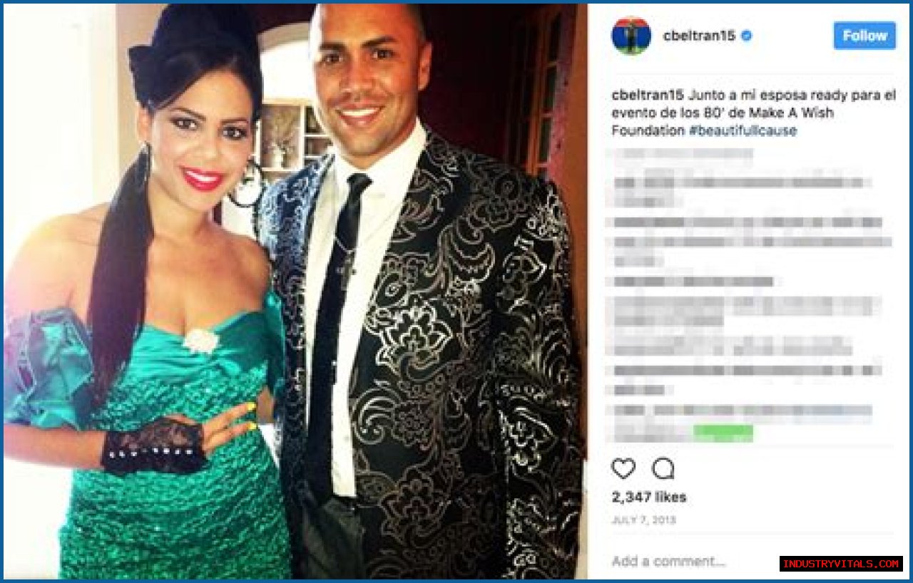  Carlos Beltran’s wife Jessica Lugo 