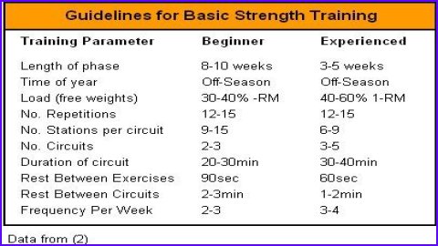 Developing a Weight Training Program for Greater Strength and Power