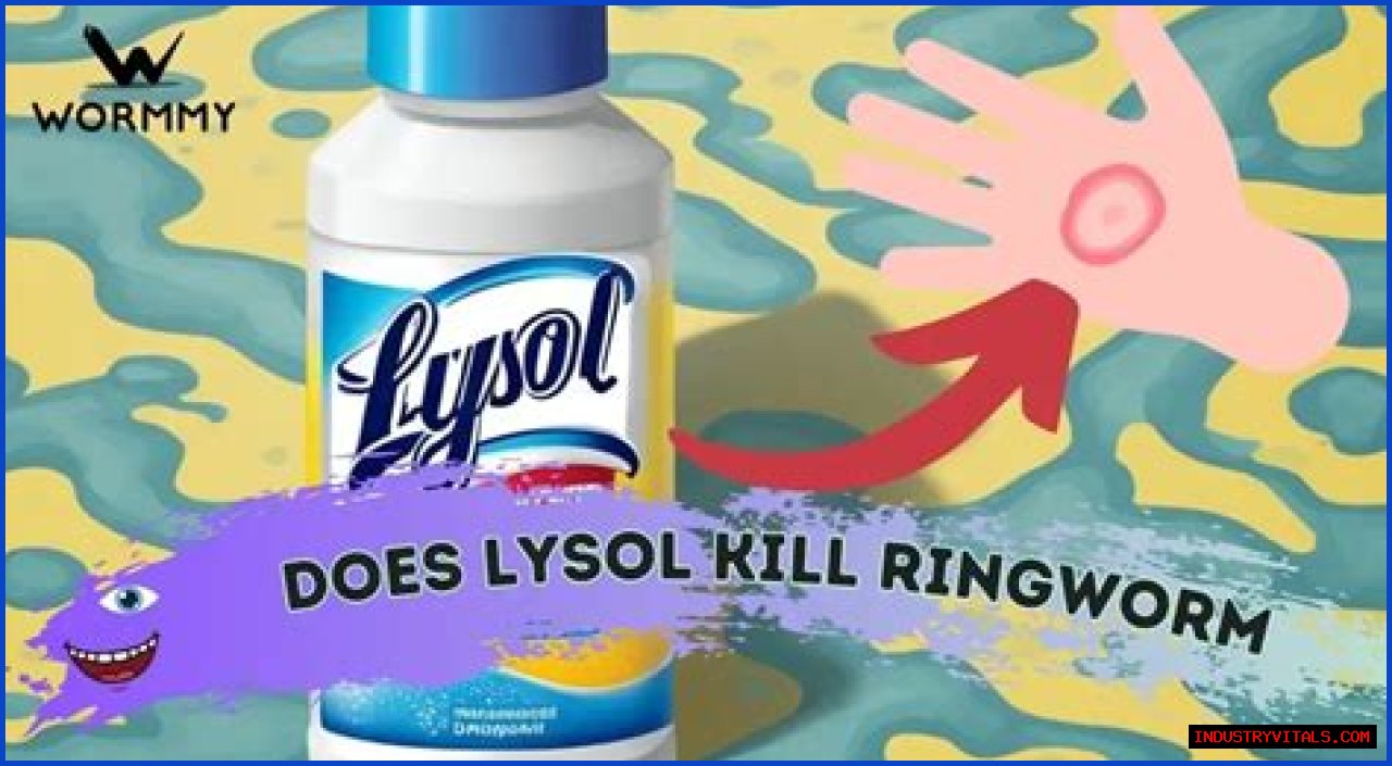 Does lysol spray kill ringworm?