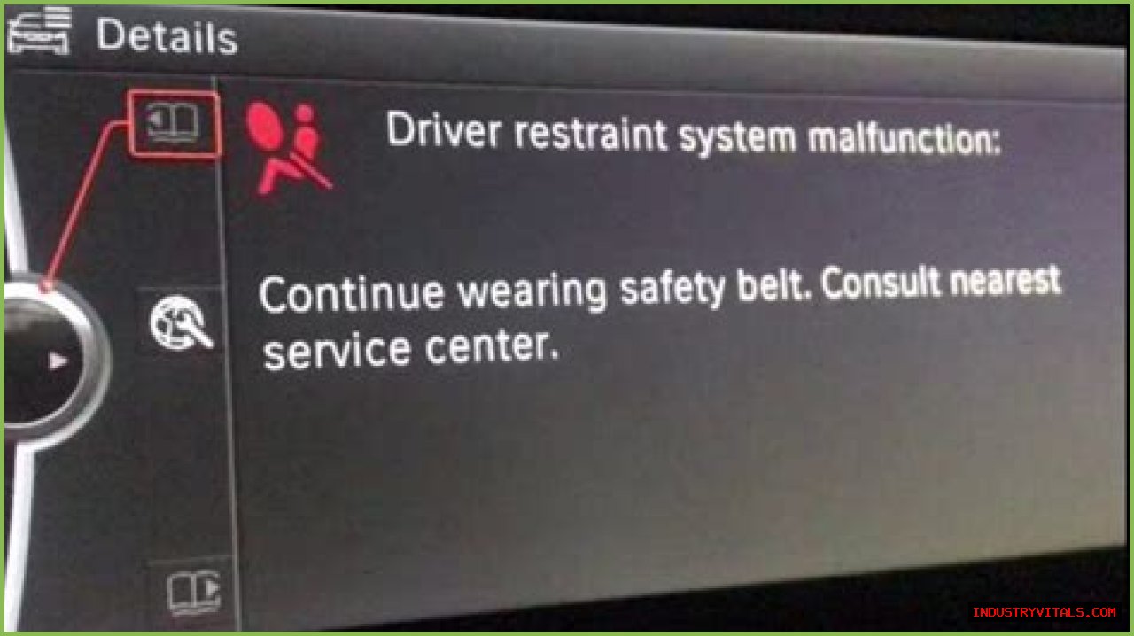 How to Fix Driver Restraint System Malfunction in BMW Vehicles?