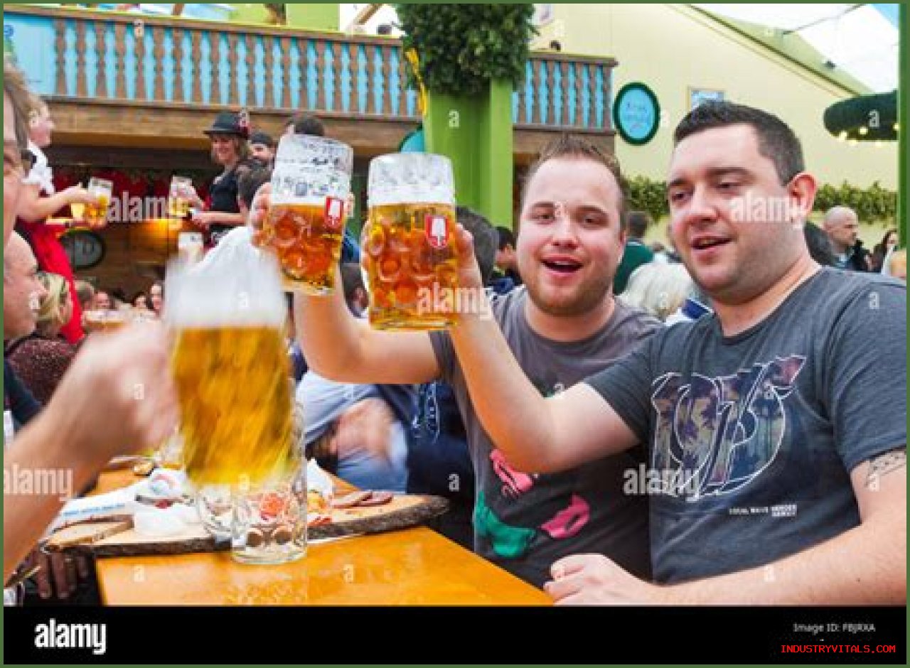 Mug in a beer hall