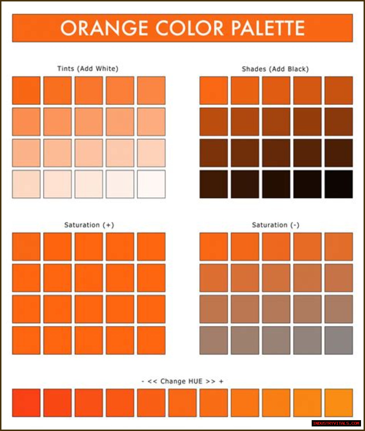 What Colors Make Orange? - How to Mix Different Shades of Orange