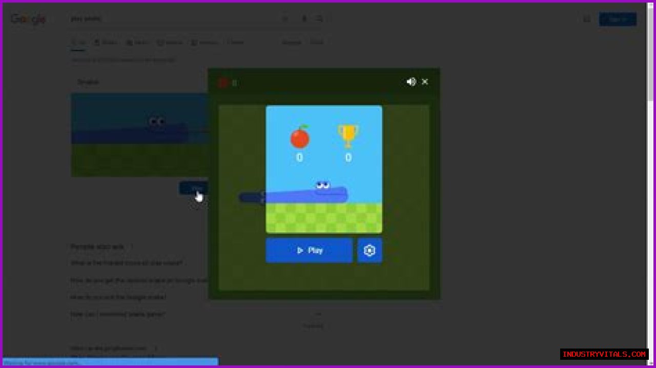 What Is The Highest Score On Google Snake?